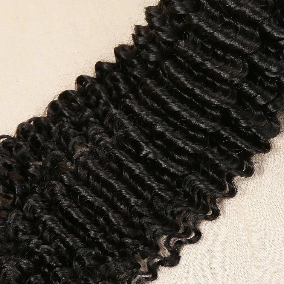 Burmese Curly Bundles Human Hair Deep Wave Raw