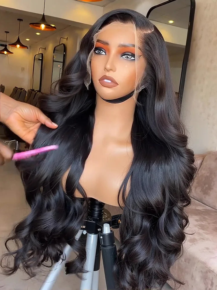 100% Human Hair Wear Go HD Body Wave Glueless