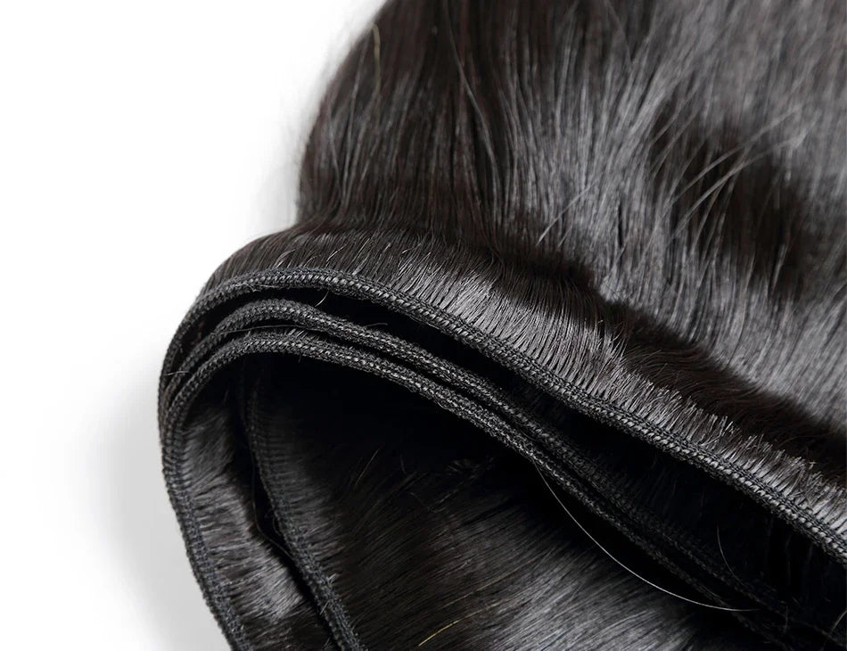 100% Unprocessed Human Hair Wavys Double Drawn Virgin Bundles Weave Extensions