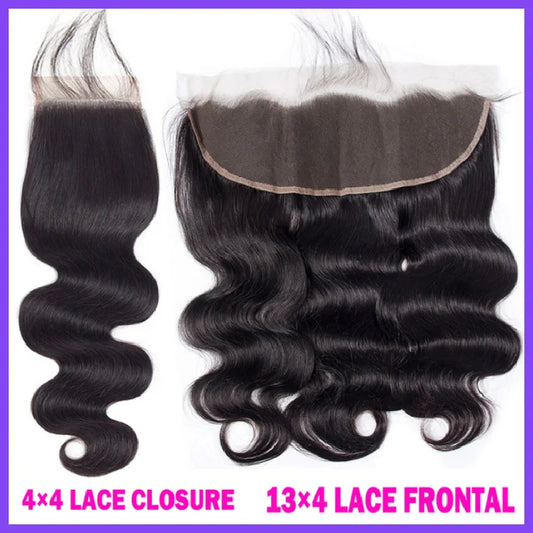 12A Lace HD Transparent Closure Human Hair