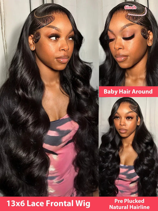100% Human Hair Wear Go HD Body Wave Glueless
