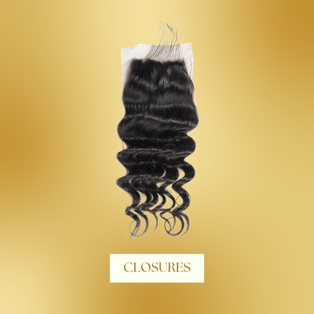 HD Closure – Straight/Bundles Matching, 100% Virgin Human Hair