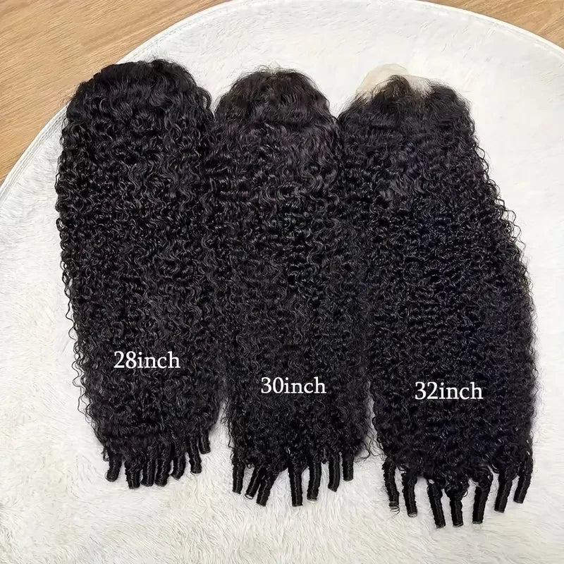 Burmese Curly HD Lace Front Wigs Eurasian Deep Curly Wave Human Hair Glueless Wigs