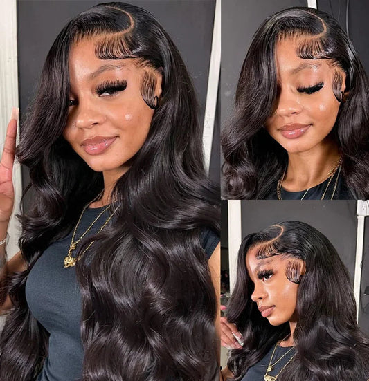 100% Human Hair Wear Go HD Body Wave Glueless