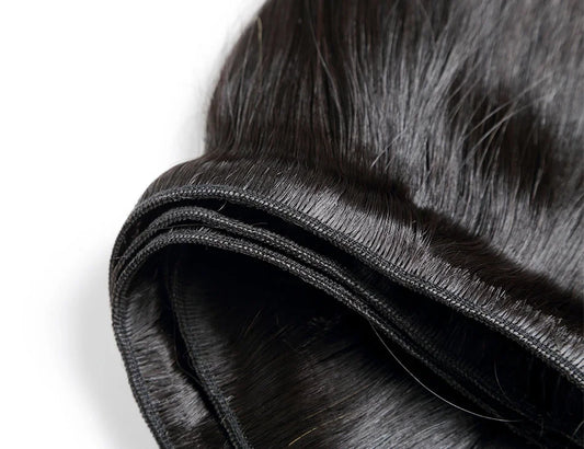 100% Unprocessed Human Hair Wavys Double Drawn Virgin Bundles Weave Extensions