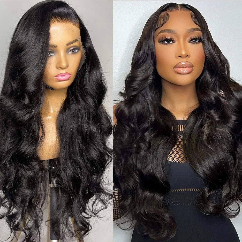 Body Wave Human Hair Bundles With Closure Brazilian Deep Curly Hair Weave Bundles With Frontal Closure Hair Extensions